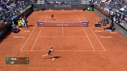 Rome - Paolini rejoint le troisième tour sans encombre