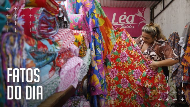 Festas juninas e COP 30 impulsionam vendas de tecidos no comércio de Belém