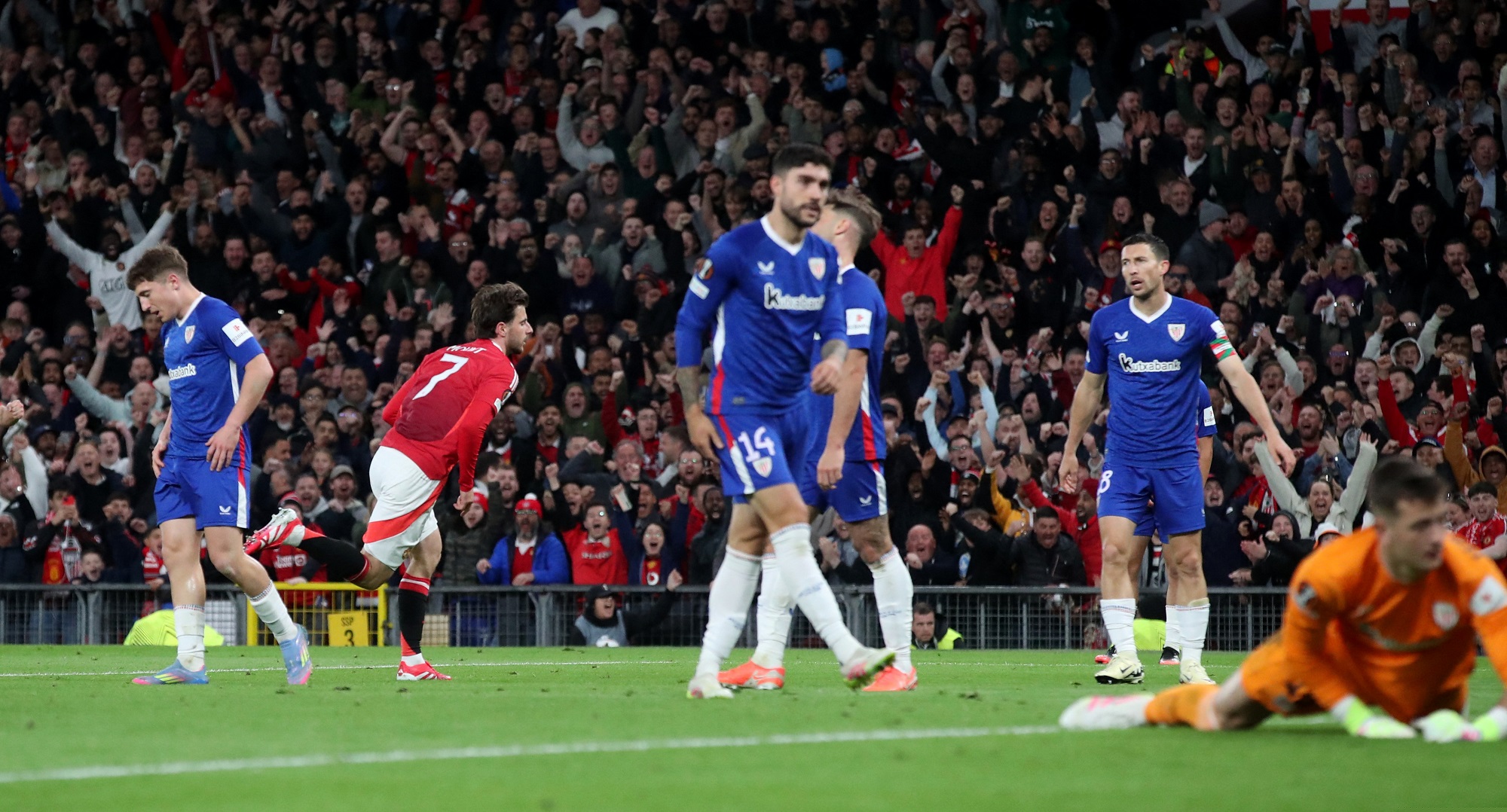 مانشستر يونايتد يكرّر فوزه على أتليتيك بيلباو ويعبر إلى نهائي الدوري الأوروبي - شاهد ملخص المباراة