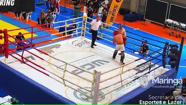 Apucaranense é campeão no kickboxing; veja nocaute feito na semifinal