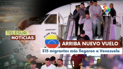 Arribó nuevo vuelo a Venezuela con migrantes venezolanos