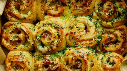 How to Make Cheesy Garlic "Cinnamon Rolls"