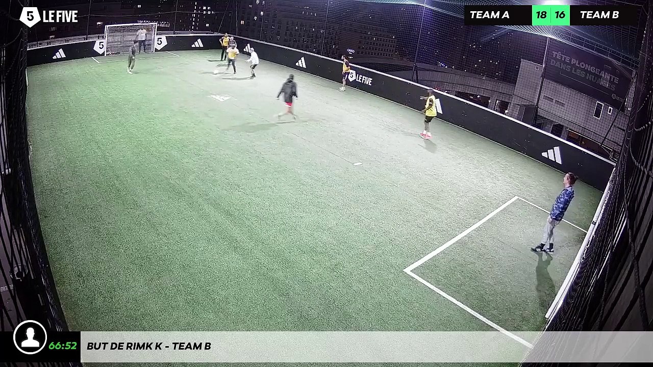But de Rimk K - Team B