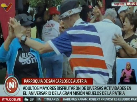 Abuelos cojedeños celebraron el 1er Aniversario de la Gran Misión Abuelos de la Patria