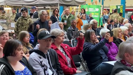 SCENES FROM ABERGAVENNY MARKET HALL