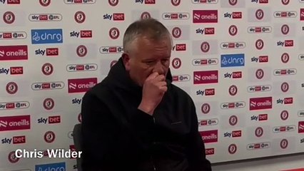 Chris Wilder on Sheffield United's win over Bristol City