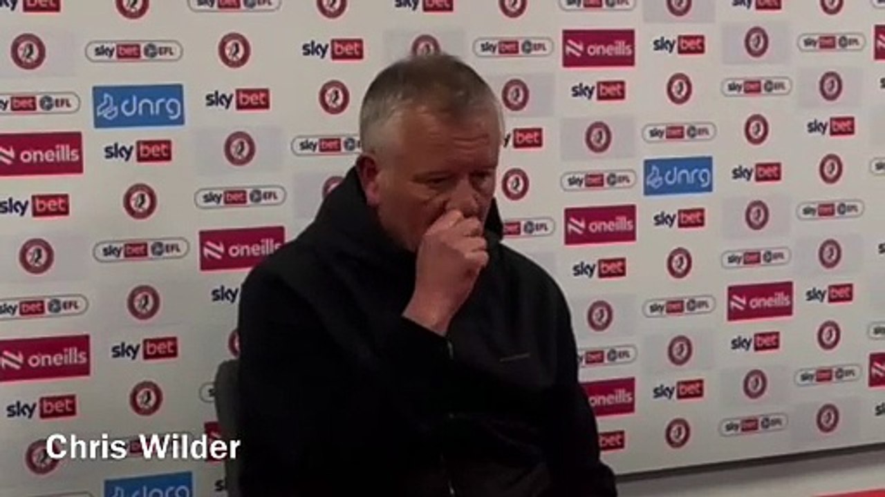 Chris Wilder on Sheffield United's win over Bristol City