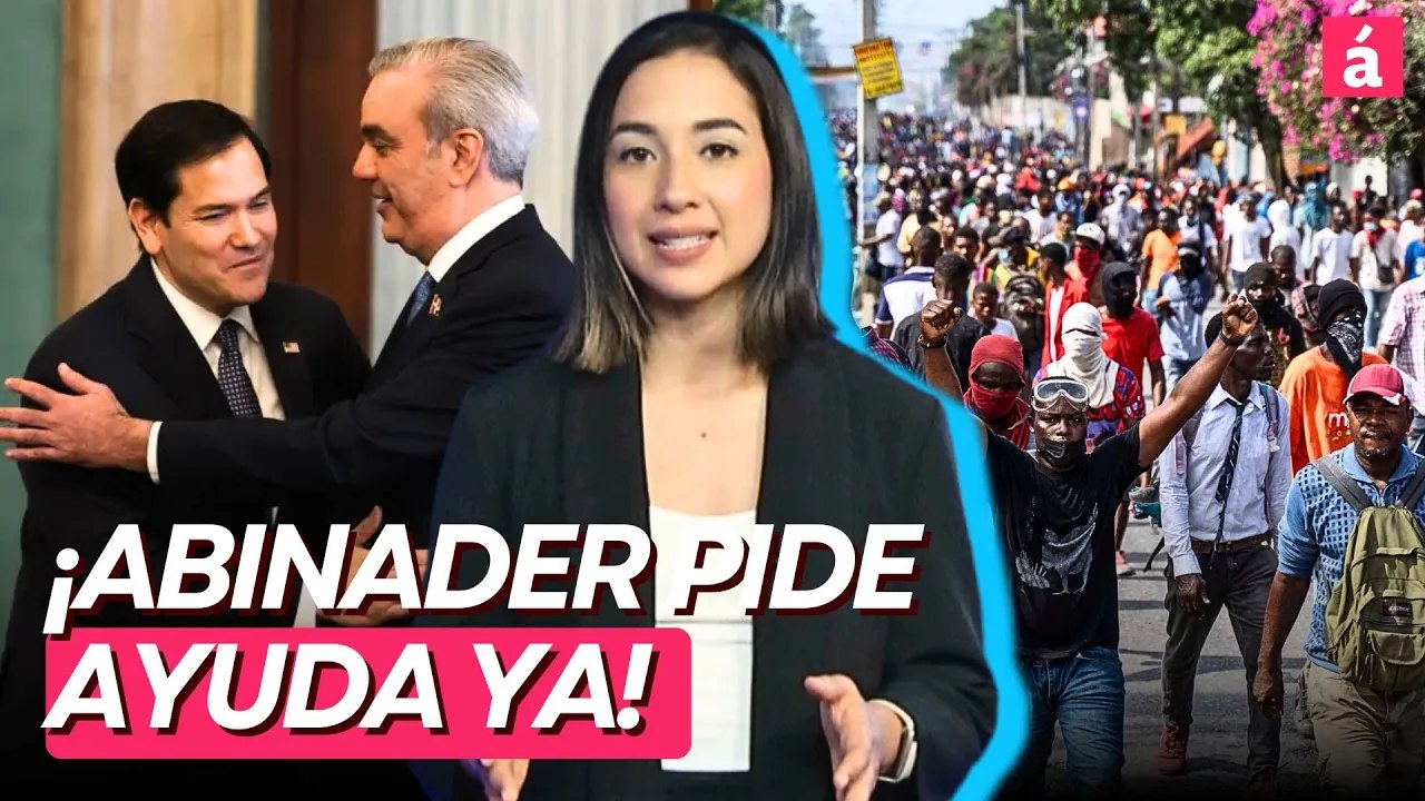 Abinader y Marco Rubio abordan CRISIS DE HAITÍ durante reunión en Washington