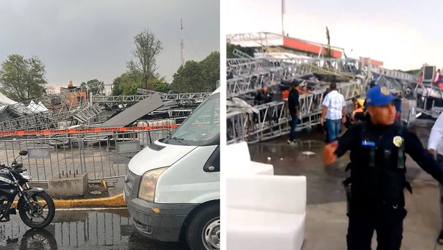 CDMX: Colapsa escenario en la alcaldía Gustavo A. Madero en pleno evento de Día de las Madres
