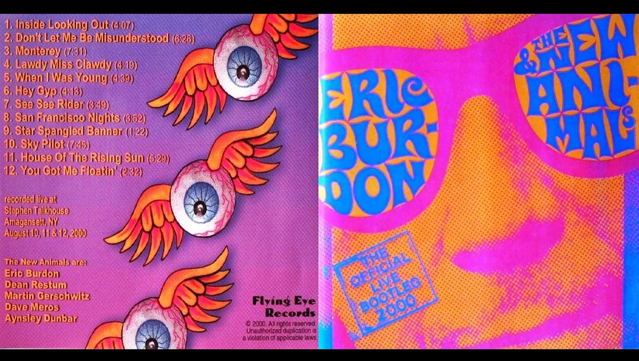 ERIC BURDON & THE NEW ANIMALS...01 - Inside Looking Out