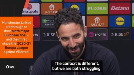 'All or nothing' - Amorim on UEL final against Tottenham