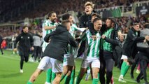 Real Betis celebra pase a la primera final europea de su historia