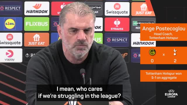 Spurs v United in Europa League final is 'going to upset a lot of people!' - Postecoglou