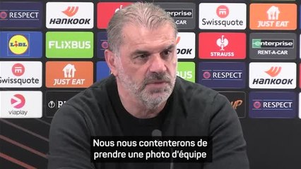 Tottenham - Postecoglou : "Cette finale va en déranger plus d’un"