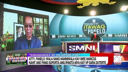 Atty. Panelo: Wala nang naniniwala kay Imee Marcos kahit ano pang suporta ang ipakita niya kay VP Sara