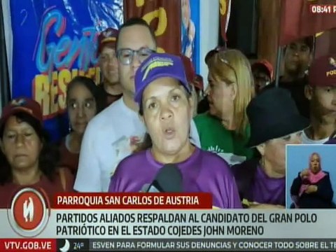 Cojedes | Partidos aliados expresan su respaldo y apoyo al candidato del GPP John Moreno