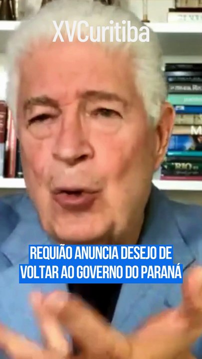 Requião anuncia desejo de voltar ao governo do Paraná