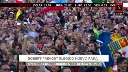 "La ciudad de Chiclayo quiere mucho al nuevo Papa": Henry Urpeque