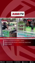 Respon Aduan Pedagang, Camat Jampangkulon Tinjau Langsung Penataan Pasar UMKM