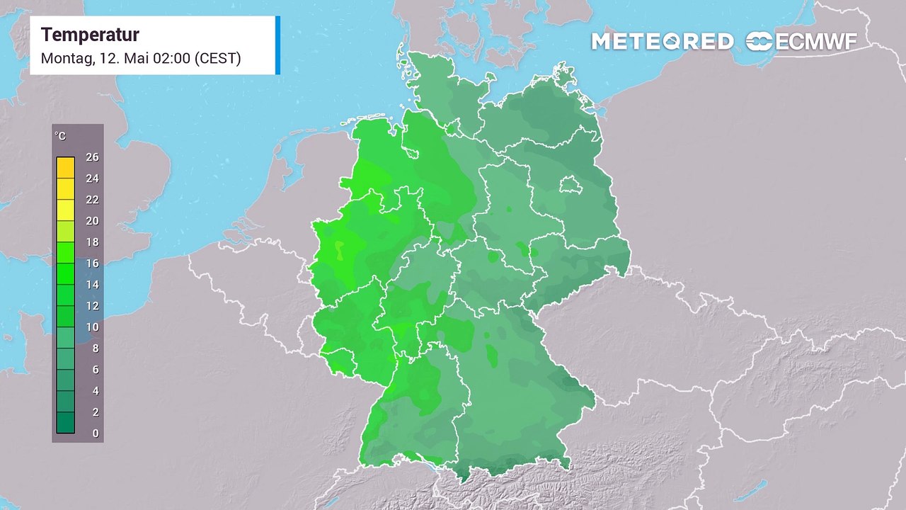 Trotz warmer Tage: Die Nächte sind immer noch recht frisch