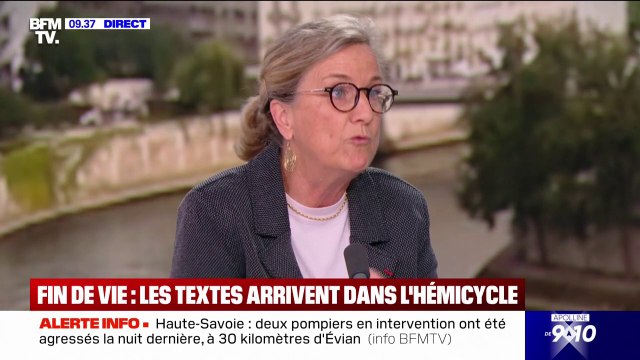 Texte sur la fin de vie: C'est une loi qui va nous obliger à trier les demandes, les souffrances, les vies , estime Claire Fourcade (Société française d'accompagnement et de soins palliatifs)