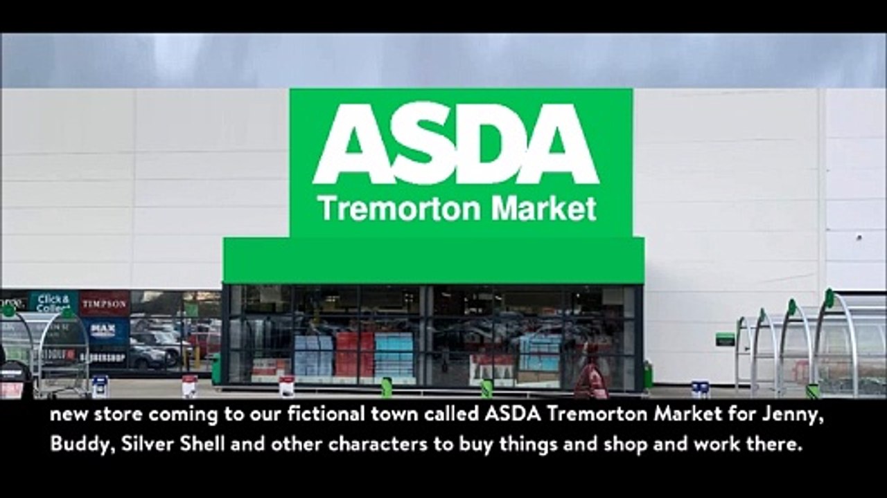 ASDA Tremorton Market will be coming to a fictional town Tremorton soon as possible