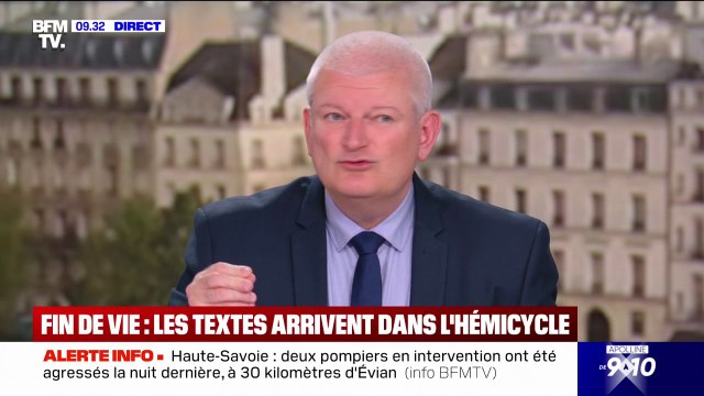 Projet de loi sur la fin de vie: Je ne veux pas utiliser le mot euthanasie , indique Olivier Falorni (ancien rapporteur général de la commission spéciale)