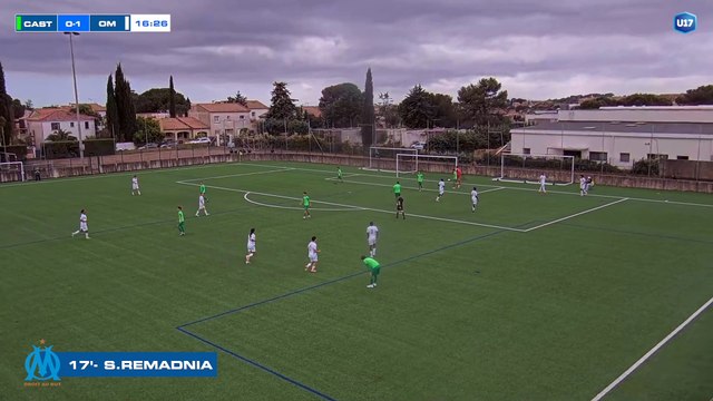 U17 I Castelnau le Crès 1-6 OM : Les buts marseillais