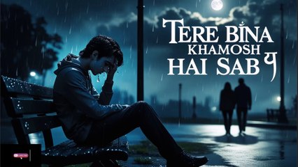 Tere Bina Khamosh Hai Sab 💔 | Heartbreaking Hindi Sad Song | Emotional Love Story 2025 | #sadsong
