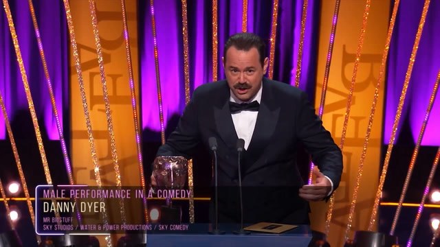 Danny Dyer's explicit TV Baftas speech revealed after being axed from broadcast
