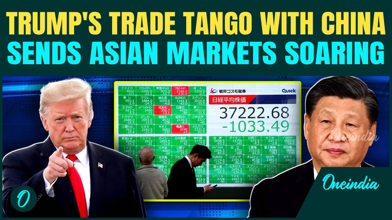 Trump Sparks Market FRENZY: Asia Surges After US-China Trade Talks Breakthrough! Markets SOAR