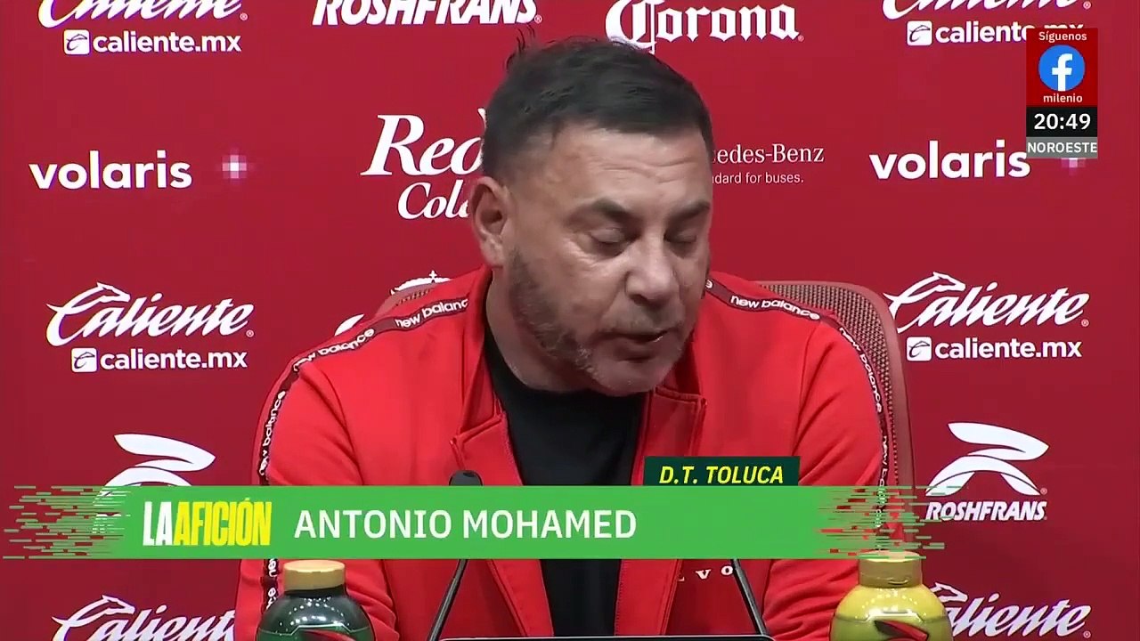 Antonio Mohamed destaca la defensa de Toluca tras dejar fuera a Rayados