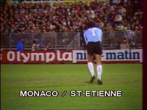 MONACO - SAINT ETIENNE - 1981 - SAISON 1981/1982 -