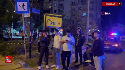 Tekirdağ'da bir saat arayla ikinci kez kaza yaptı