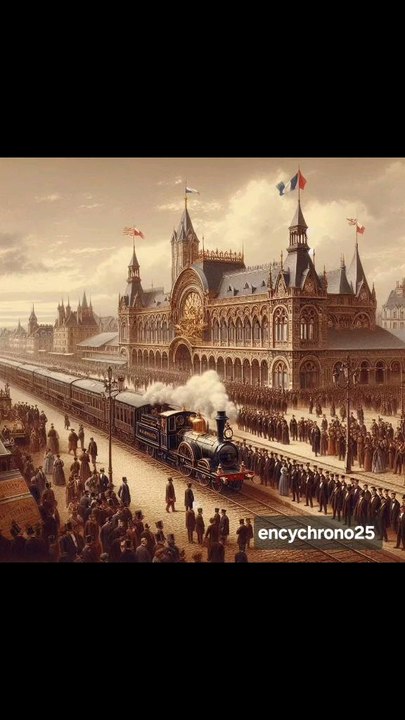Saviez-vous, en 1885, ouverture de la ligne Angers-La Flèche.#encychrono25 #ferroviaire