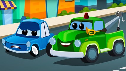 Tow Truck Song | Fun Learning with Rescue Vehicles for Kids