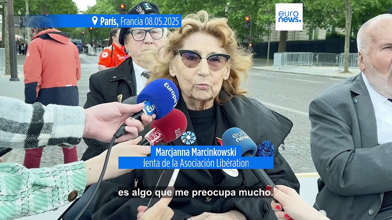 80 años después, los últimos veteranos franceses de la II Guerra Mundial advierten de que hay que defender la paz