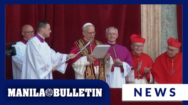 New Pope Leo XIV pays tribute to Pope Francis in his first address