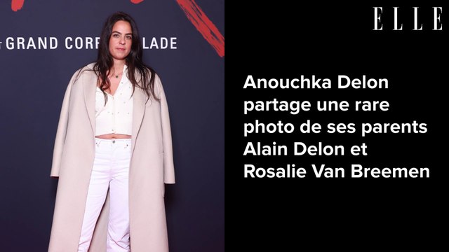 Anouchka Delon partage une rare photo de ses parents Alain Delon et Rosalie Van Breemen