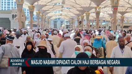 Masjid Nabawi Padat, Jemaah Indonesia Diimbau Selalu Bawa Identitas Diri