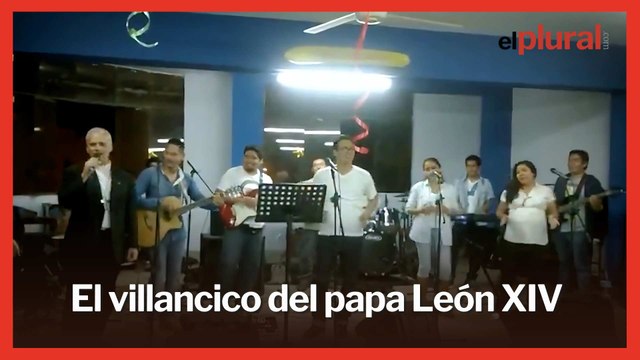 El vídeo del nuevo papa León XIV cantando un villancico en 2014