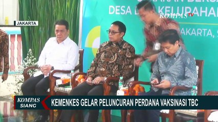 Perdana! Kemenkes Gelar Peluncuran Vaksinasi TBC di Jakarta
