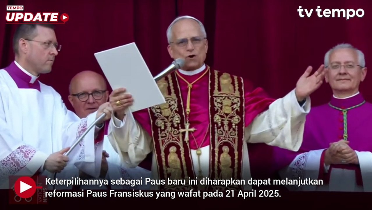 Profil Paus Leo XIV dari Amerika Serikat