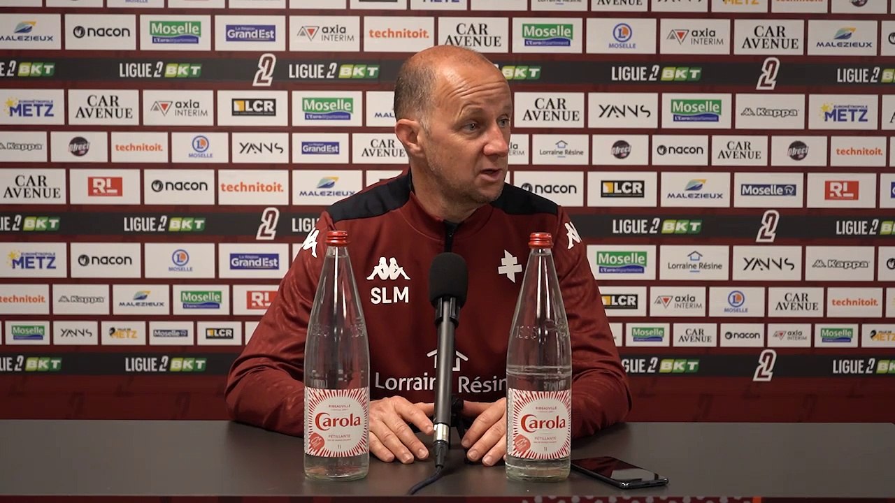 Laval - Metz, la conférence d'avant-match