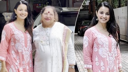 Mahima Makwana The Antim Actress: Spotted In Her Promising-Pink Ethnic Avatar With Mommy!