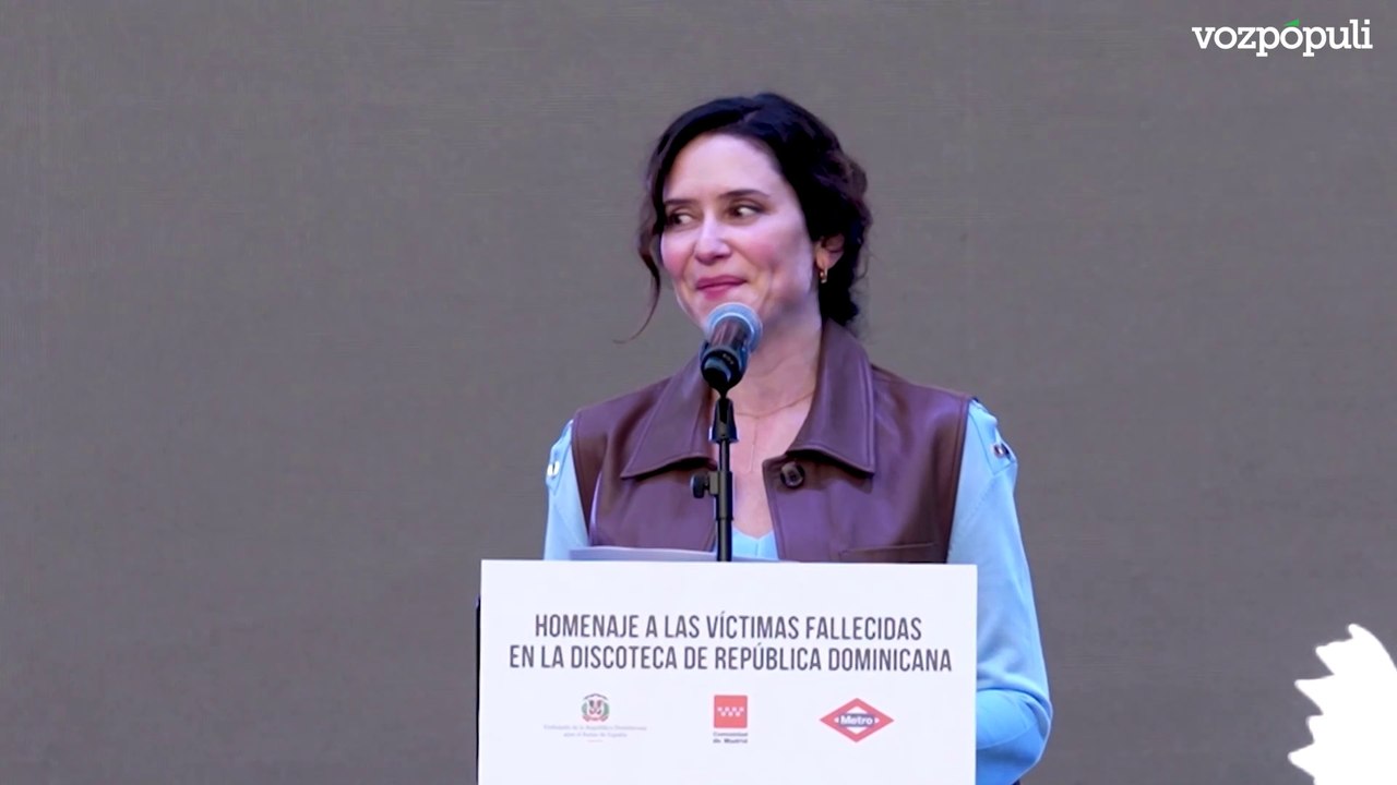 Ayuso desea "todo lo mejor" al Papa "con acento del Perú": "Enhorabuena a todos los católicos"