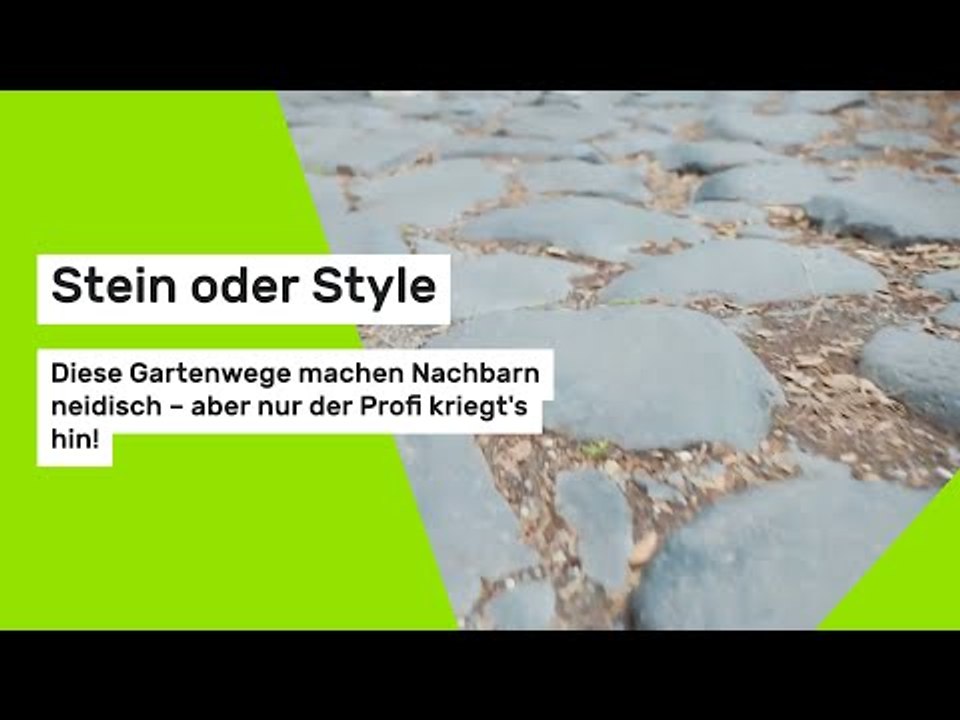 Stein oder Style: Diese Gartenwege machen Nachbarn neidisch – aber nur der Profi kriegt's hin!