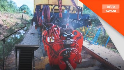 Tren penumpang di laluan baharu Johor beroperasi tahun depan