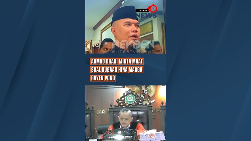 Ahmad Dhani Minta Maaf Soal Dugaan Hina Marga Rayen Pono