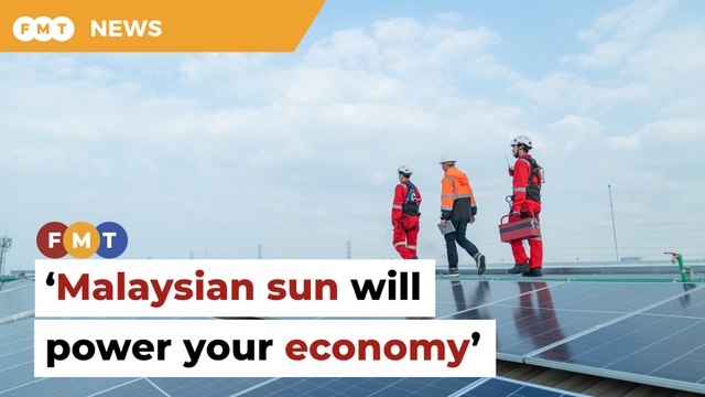 Tap the sun for energy, climate expert tells Malaysia